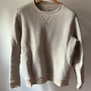 Everlane Renew Fleece Crewneck Sweatshirt Oatmeal